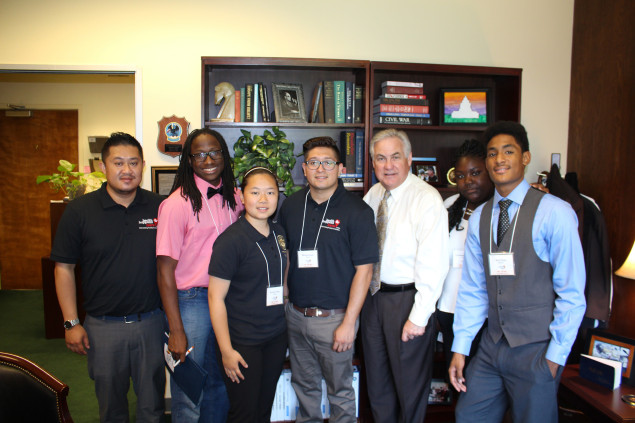 We spoke with Assemblymember Patterson about the need for parks and green spaces for all in our communities. We also shared that youth need jobs and encouraged him to support us in this way. The conversation felt genuine and we left a bit surprised that our elected leaders are actually just people.