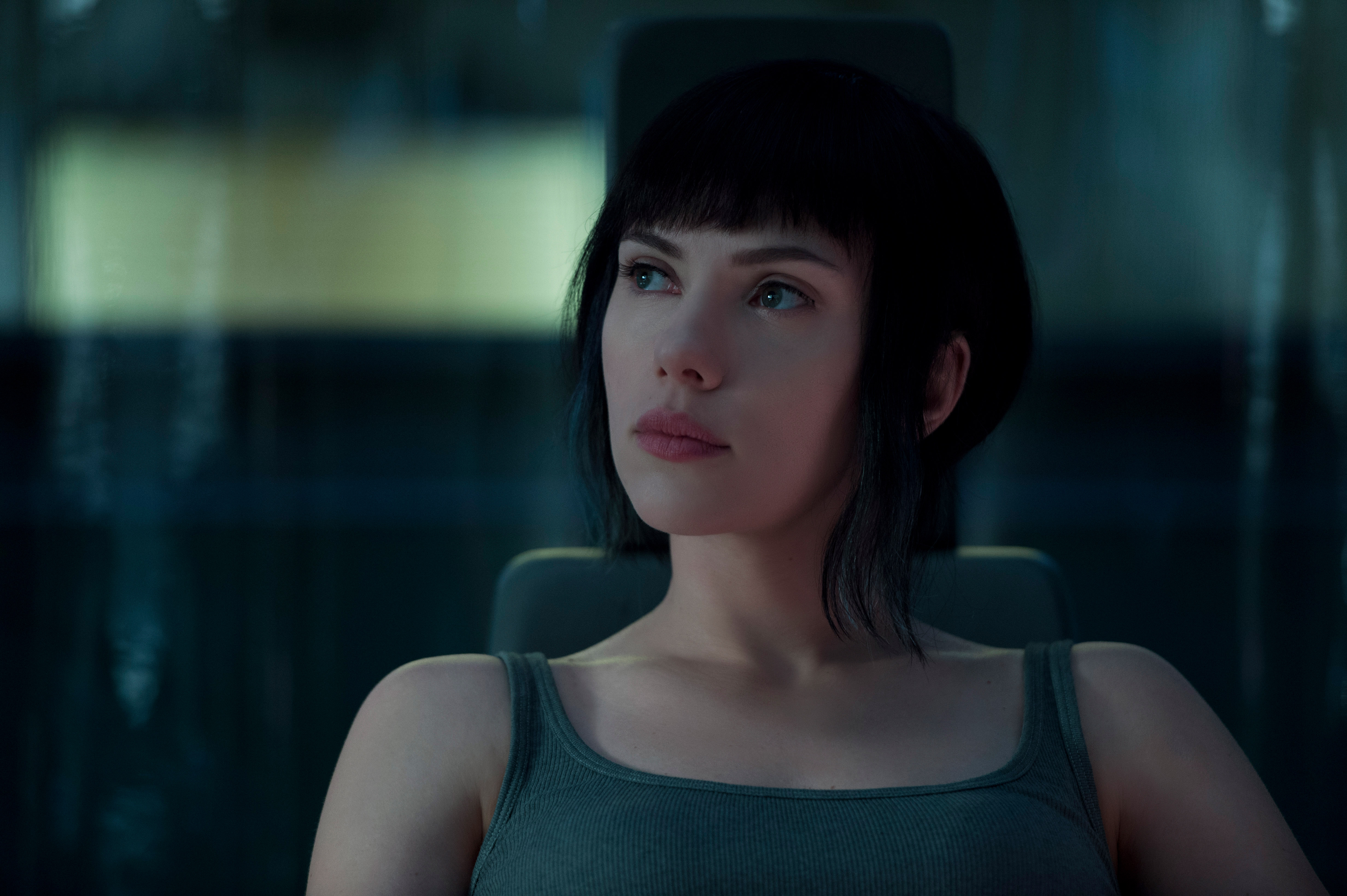Scarlett Johansson in Ghost in the Shell. (Paramount Pictures)