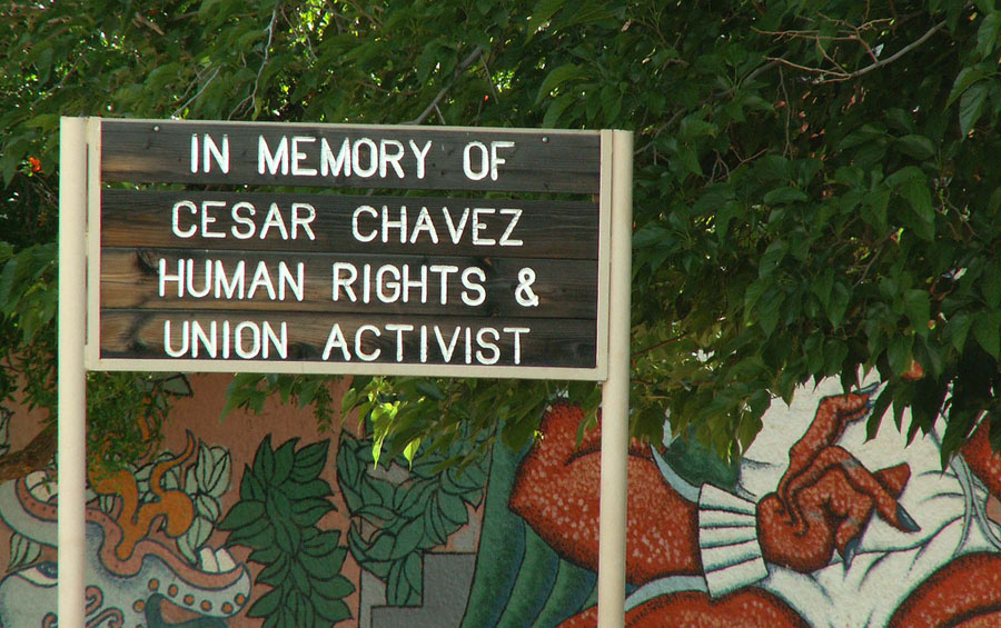 On March 31st several states, including California, celebrate Cesar Chavez's birthday