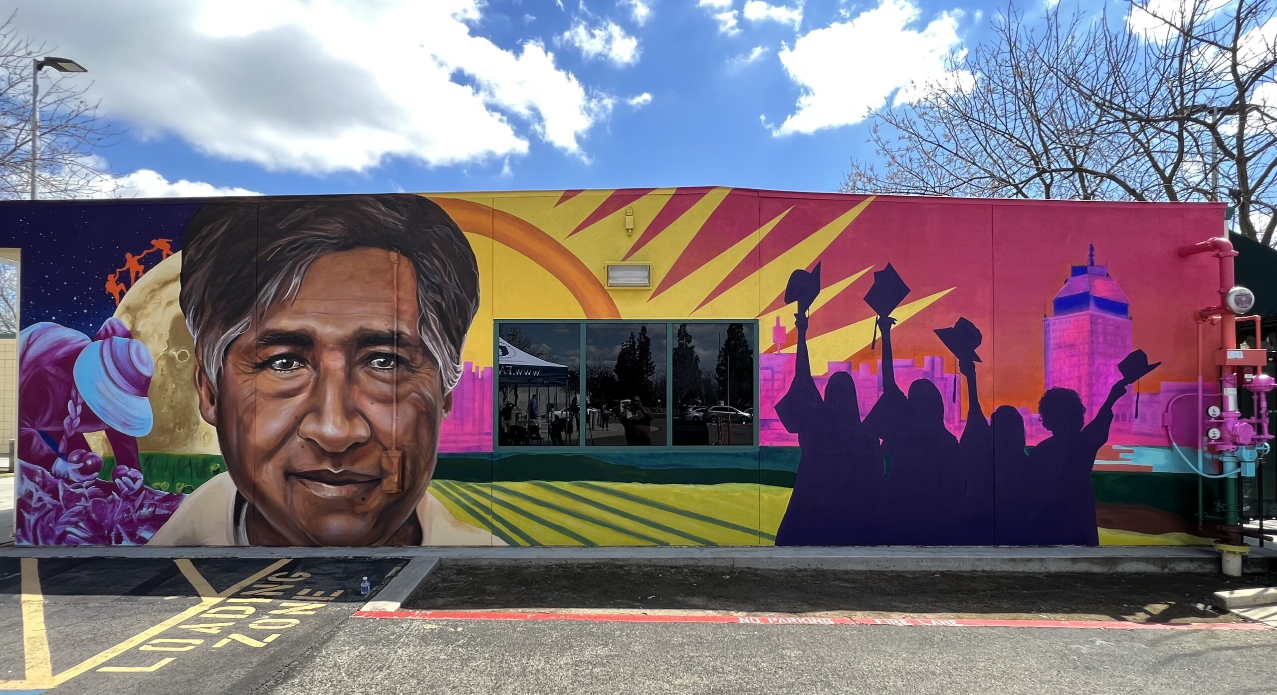 Fresno Unified unveils new mural honoring Cesar Chavez - The kNOw Youth  Media